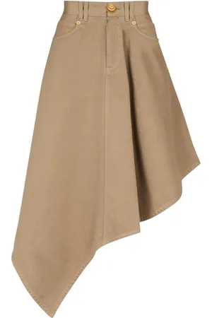 Balmain Falda asimétrica