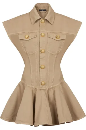 Balmain Vestido acampanado