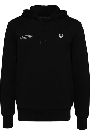 Fred Perry Hoodie con logo bordado