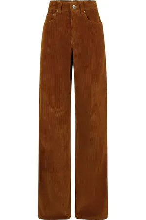 Paco rabanne Pantalones de pana anchos