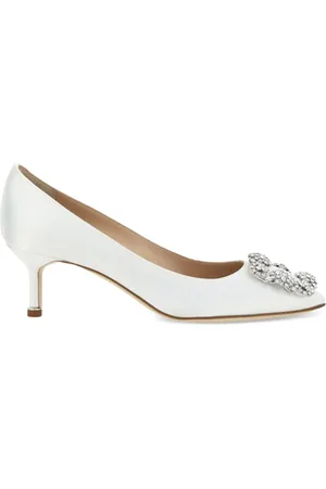 Manolo Blahnik Zapatillas Hangisi con tacón de 50mm