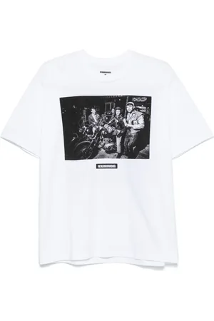 NEIGHBORHOOD Playera con estampado fotográfico de x Osamu Nagahama