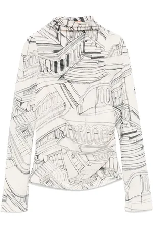 STINE GOYA Top con detalle fruncido