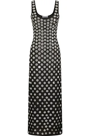 Paco rabanne Vestido largo bordado