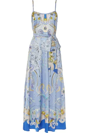 TEMPERLEY LONDON Slip dress con estampado Carline