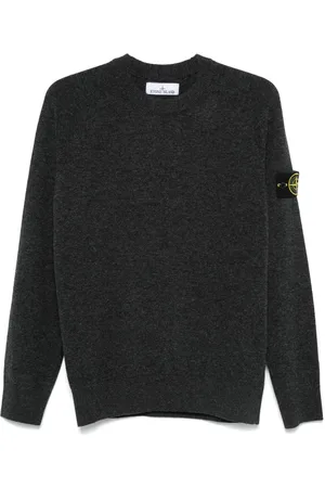 Stone Island Suéter con distintivo Compass