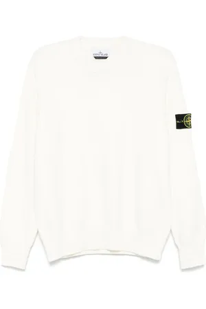 Stone Island Suéter con distintivo Compass