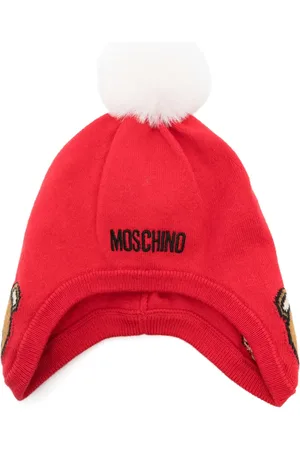 Moschino Gorro con detalle de pompón