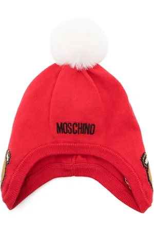 Moschino Gorro con detalle de pompón
