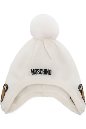 Moschino Gorro con detalle de pompón