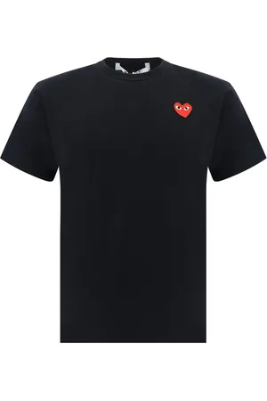 Comme des Garçons Playera con parche de corazón