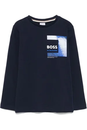 HUGO BOSS Playera con logo estampado