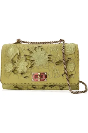 VALENTINO GARAVANI Bolsa de hombro con motivo bordado