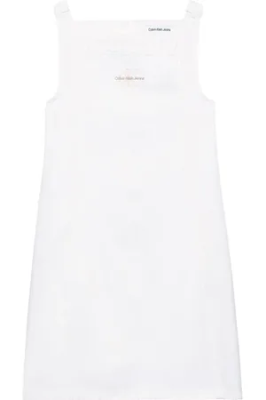 Calvin Klein Vestido con logo bordado