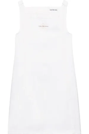 Calvin Klein Vestido con logo bordado