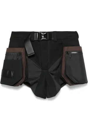 MUGLER Shorts cargo de tejido técnico