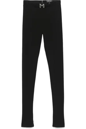 MUGLER Pantalones slim con placa M