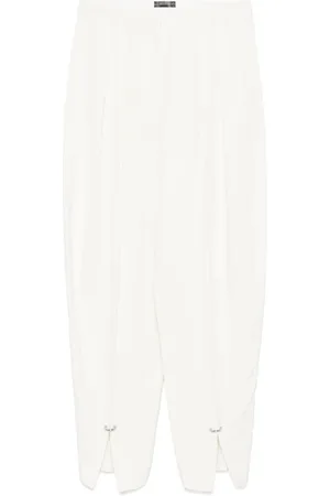 MUGLER Pantalones de vestir con perforaciones