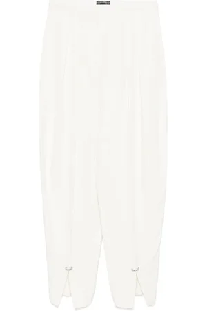 MUGLER Pantalones de vestir con perforaciones