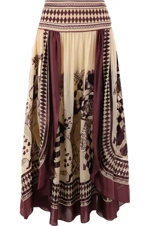 ZIMMERMANN Falda larga Illustration Otto