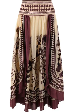 ZIMMERMANN Falda larga Illustration Otto
