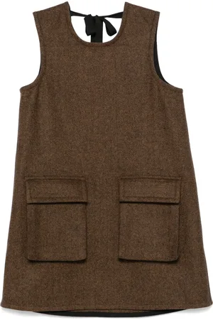 Plan C Vestido corto con motivo de espiga