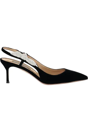 Aquazzura Zapatillas Very Bow Tie con tacón de 65mm