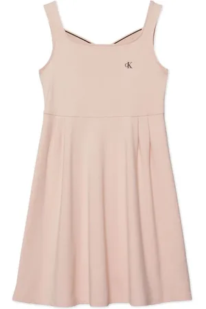 Calvin Klein Vestido con logo bordado