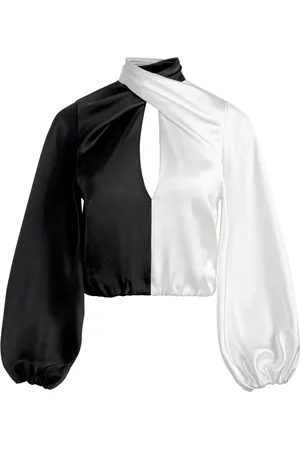 ALICE+OLIVIA Top corto Mahogany