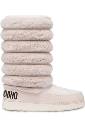 Moschino Botas slip-on con logo estampado