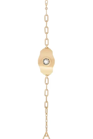 AREA Gargantilla Crystal Chain Plate