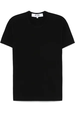 Comme des Garçons Playera con parche de corazón característico