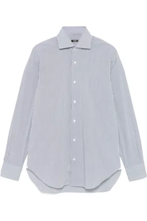 BARBA Camisa con rayas estampadas