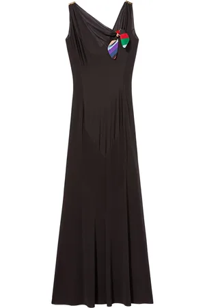 Puccini Vestido largo con detalle de moño