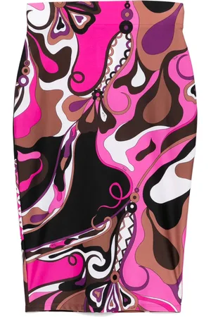 Puccini Falda con estampado abstracto