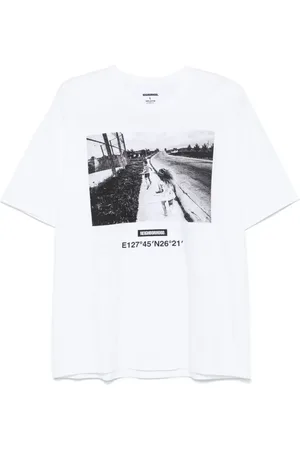 NEIGHBORHOOD Playera con estampado fotográfico de x Osamu Nagahama