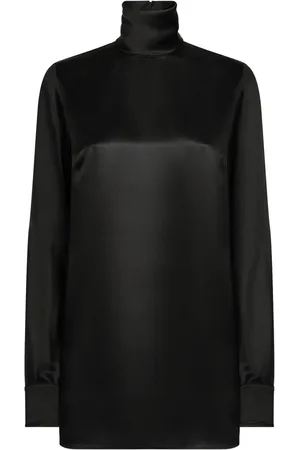 Dolce & Gabbana Blusa con cuello de tortuga