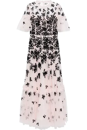 Needle & Thread Vestido de fiesta Fluttering Flowers