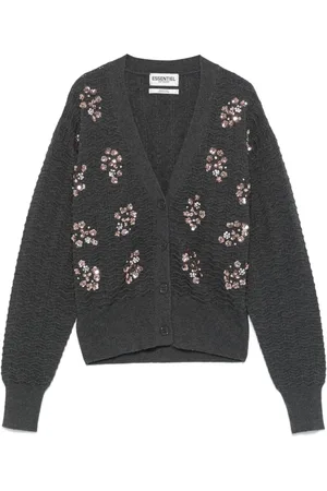 Essentiel Antwerp Cárdigan bordado con lentejuelas