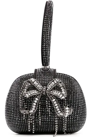 Self-Portrait Bolsa de mano con asa y detalles de strass