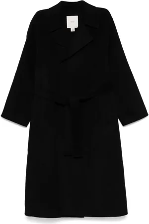 Calvin Klein Gabardina cruzada con doble cara