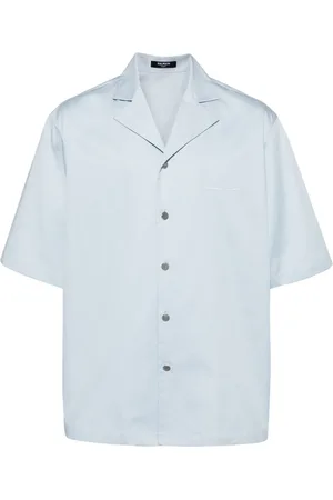Balmain Camisa con logo bordado