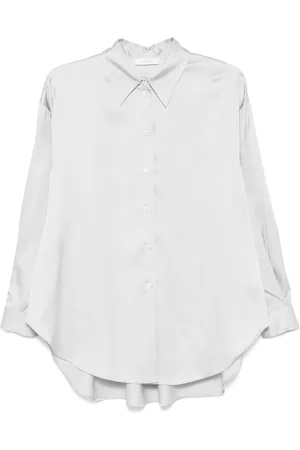 Glanshirt Camisa con detalle fruncido