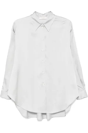 Glanshirt Camisa con detalle fruncido