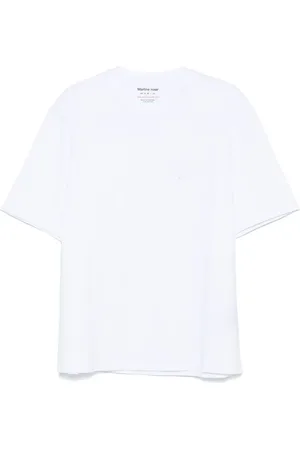 MARTINE ROSE Playera con logo estampado