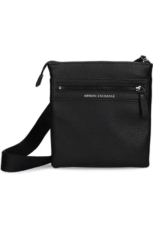 Armani Exchange Mochila tipo mensajero con asa