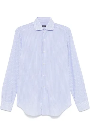BARBA Camisa con rayas estampadas