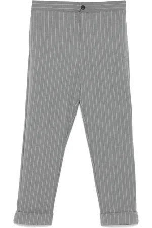 Sergio Tacchini Pantalones con estampado de rayas diplomáticas