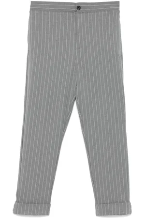 Sergio Tacchini Pantalones con estampado de rayas diplomáticas