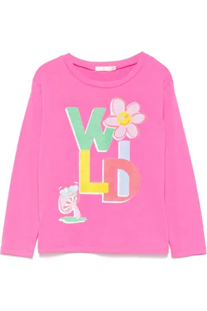 Billieblush Playera con eslogan estampado